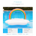 Rainbow Cloud Float Inflatable Drink Cup Holder Party Toys For Summer Swimming Pool Adults Children